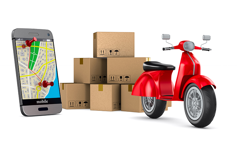 تطوير خدمات النقل بالدرجات النارية (Delivery)